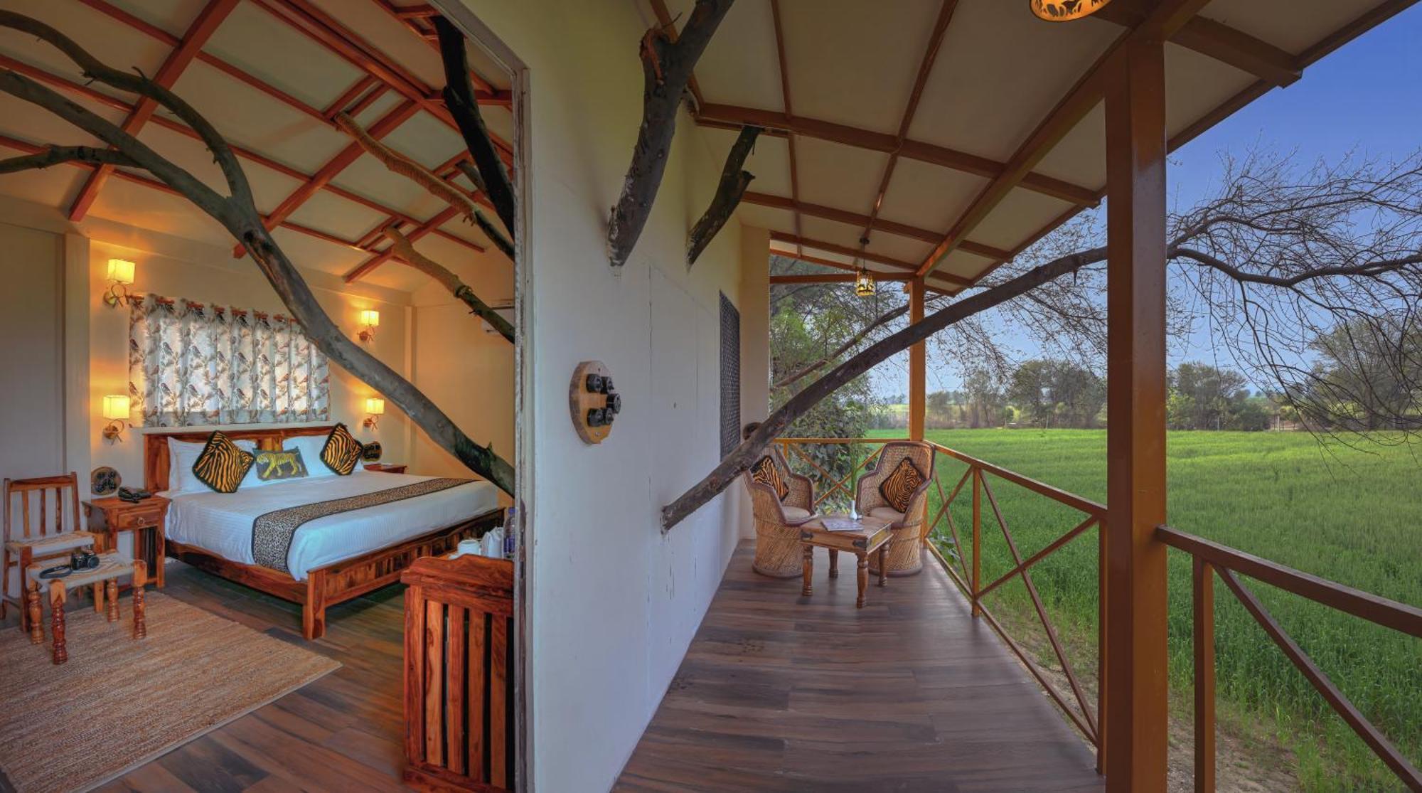 Bagh Serai - Rustic Cottage With Private Pool Савай-Мадхопур Экстерьер фото