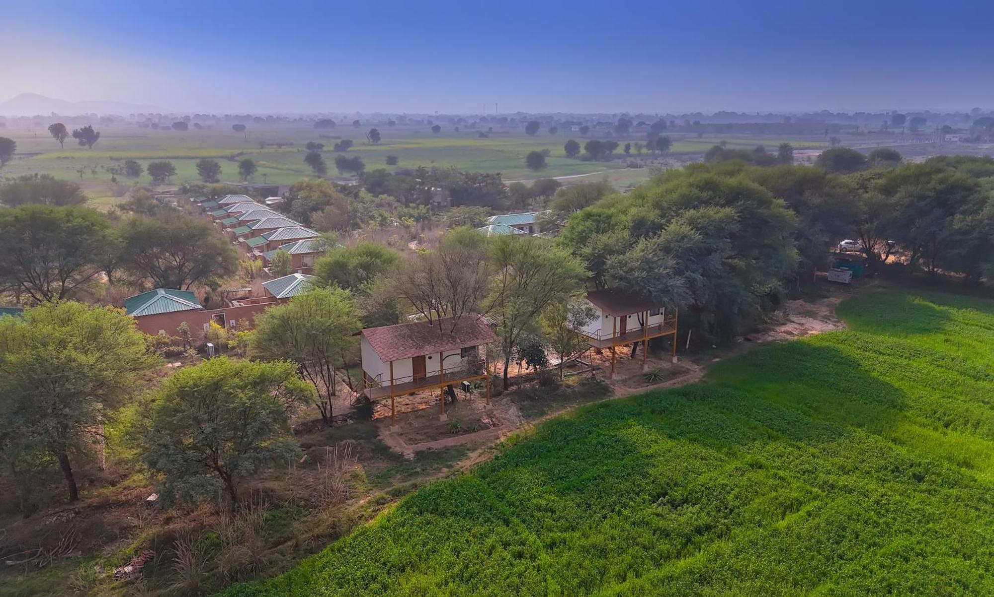 Bagh Serai - Rustic Cottage With Private Pool Савай-Мадхопур Экстерьер фото