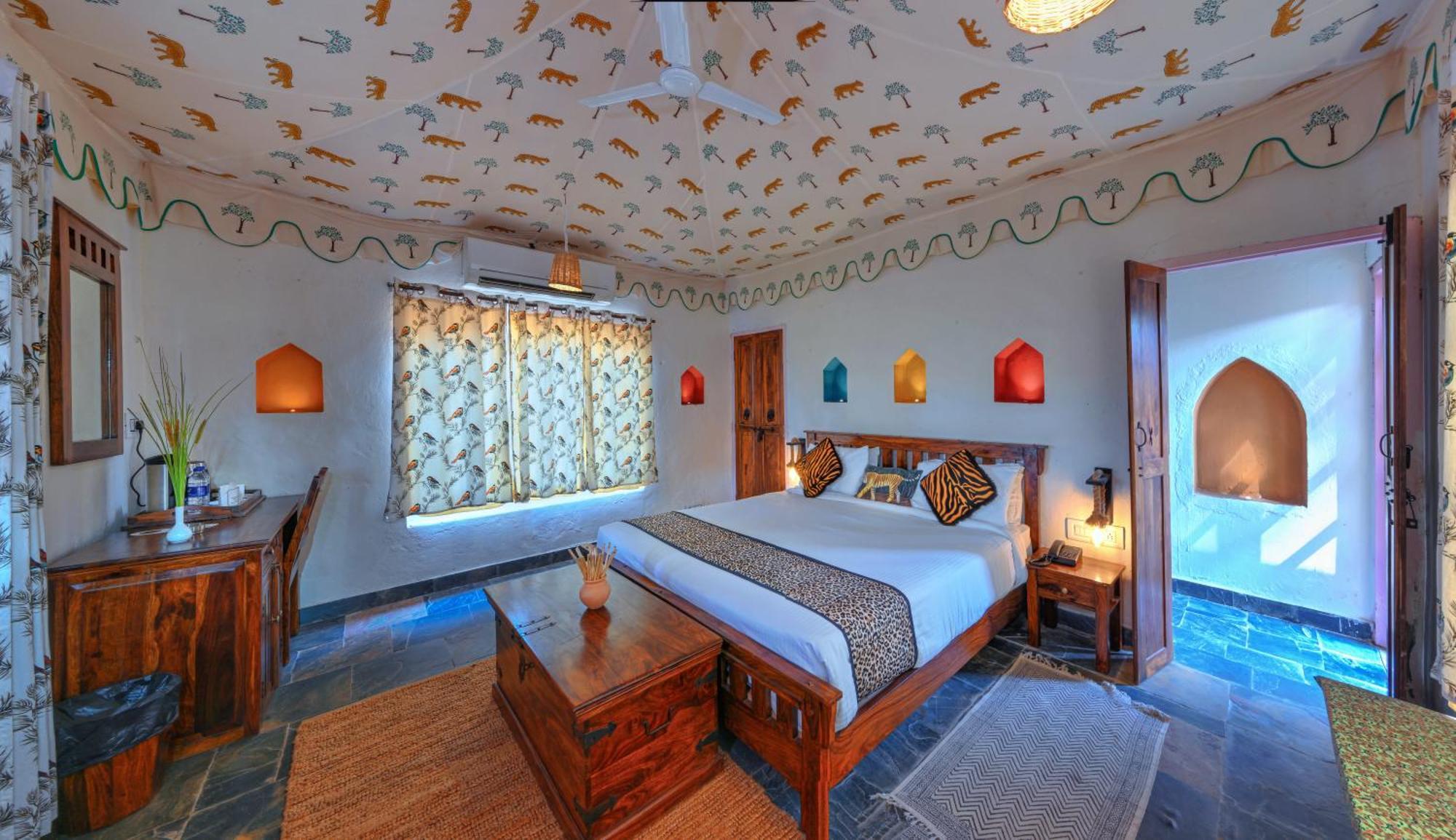 Bagh Serai - Rustic Cottage With Private Pool Савай-Мадхопур Экстерьер фото