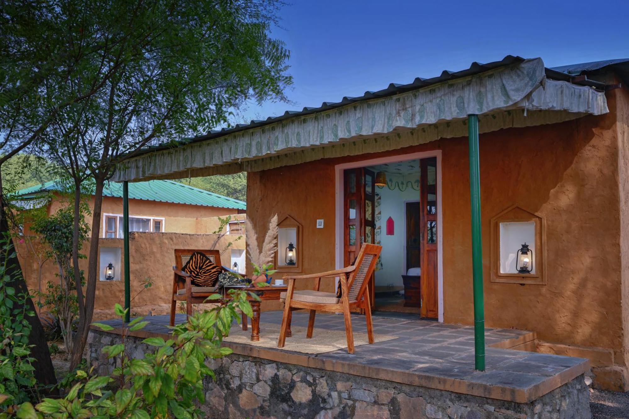 Bagh Serai - Rustic Cottage With Private Pool Савай-Мадхопур Экстерьер фото