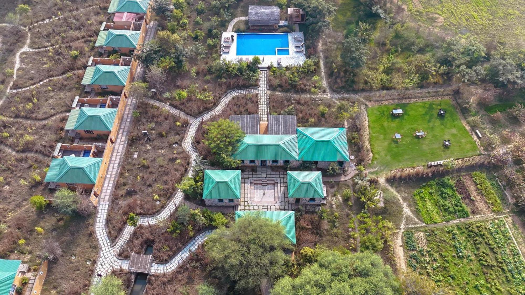 Bagh Serai - Rustic Cottage With Private Pool Савай-Мадхопур Экстерьер фото
